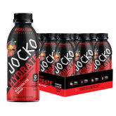 Jocko Fuel Hydrate bouteille 473 ml, saveur Fruit Punch, hydratation rapide après l'effort.