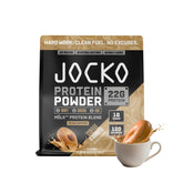 Jocko Fuel Mölk Whey, emballage pratique pour usage quotidien et stockage