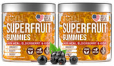 JOYLI Nutrition gommes-fruits emballage montrant le produit et son goût agréable.
