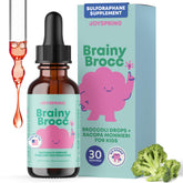 JoySpring sulforaphane pour enfants, flacon pratique à doser facilement.