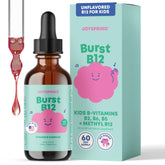 JoySpring Burst B12 Gouttes - bouteille pour une nutrition adaptée des enfants.