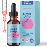 JoySpring LingoLeap flacon liquide pour enfants, facile à prendre au quotidien
