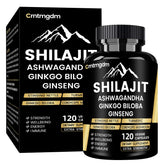 Juebingy Shilajit capsules Himalaya, soutien énergie naturelle.