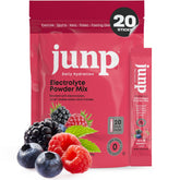 Sachet JUNP d'électrolytes saveur baies sauvages pour hydratation efficace