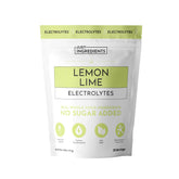 JUST INGREDIENTS Lemon Lime Electrolytes – emballage clair, planification de l'hydratation
