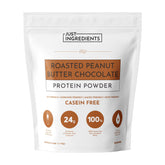 JUST INGREDIENTS poudre-proteine cacahuete torrefie cacao, ideale pour recuperation et energie