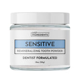JUST INGREDIENTS Poudre reminéralisante pour dents: renforce l'émail et blanchit en douceur.