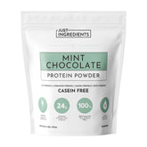 Just Ingredients protéine menthe-chocolat, emballage visible, parfait pour démarrer la journée
