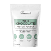JUST INGREDIENTS Protéine Menthe-Chocolat en flacon, mélange facile et goût frais.