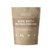 Just Ingredients Snickerdoodle Poudre Bouillon face avante, énergie pratique