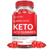 Justified Laboratories Keto Crave Gummies ACV : bouteille pratique pour une collation saine.