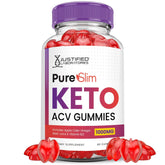 Justified Laboratories Pure Slim Keto ACV Gummies – emballage élégant et pratique.