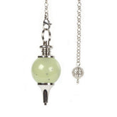Justinstones pendule Xinshan Jade pour divination et équilibre énergétique.
