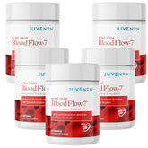 BloodFlow-7: bouteille visible avec étiquette, soutien potentiel à la circulation et à l'énergie.