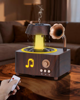 Diffusion apaisante d'huiles essentielles par Kaaeiccr, pluie légère pour une ambiance zen.