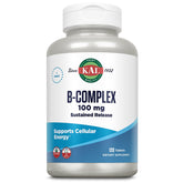KAL B-100 Complex, bouteille, énergie soutenue grâce aux vitamines B.
