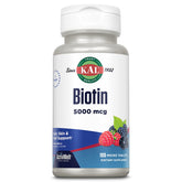 Kal Biotine 5000mcg, bouteille: complément pratique pour le quotidien.
