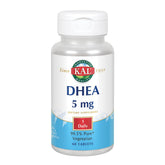 Kal DHEA 5 mg dans une bouteille, soutien quotidien pratique.