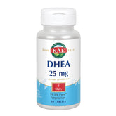 Kal DHEA végétarien flacon et capsules, soutien potentiel au bien-être général