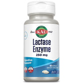KAL Lactase Enzyme – bouteille montrant une solution sans soja pour le lactose.