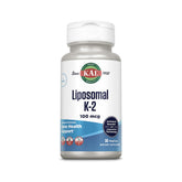 Kal Liposomal Vitamine K2 MK7 100 mcg – Bouteille pratique favorisant une absorption potentielle.