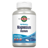 KAL Magnésium Glycinate ActivGels, bouteille; soutient les muscles et le système nerveux.