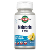 KAL mélatonine 5 mg – pastilles pour le sommeil qui se dissolvent doucement avant le coucher