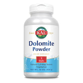 Poudre KAL dolomite dans un pot, idéal pour enrichir plats et boissons.