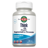 KAL Think Magnesium L-Threonate – bouteille 60 comprimés pour soutien cerveau