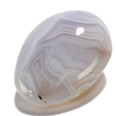 KALIFANO pierre de paume en agate rouge, énergie et concentration lors de la méditation.