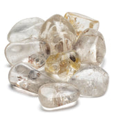 Kalifano quartz clair polies ensemble : pierre apaisante et énergisante pour méditation.