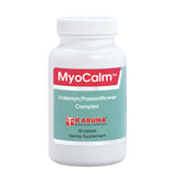 Flacon Karuna MyoCalm, capsules végétariennes, pour la détente et l'équilibre neuromusculaire.