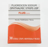 KASHSURG bandes fluo ophtalmiques emballage clair pour vérification rapide