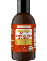 Kate Naturals Lecithine Tournesol Liquide prête à cuisiner et émulsionner les sauces.