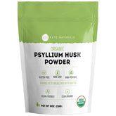 Kate Naturals poudre psyllium pour pain : texture légère et cuisson uniforme.