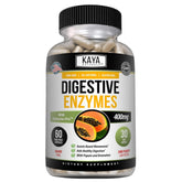 Kay Naturals Digestive Enzymes en bouteille, soutien digestif quotidien et confort.