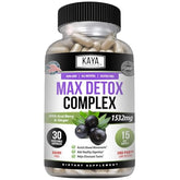 Kaya Naturals Max Detox – bouteille prête à intégrer votre routine bien-être.