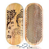 KCYXSMAX Sadhu Board - clous cuivre-pieds: massage acupression efficace