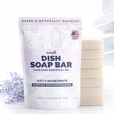 KELEBS savon-vaisselle-barre-lavande: douceur naturelle pour mains et vaisselle