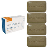 Kenkoderm Savon Boue Mer Morte purifiant visage et corps, peau sensible.