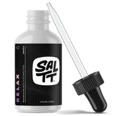 Keto Chow SALTT Relax, bouteille gouttes 120ml, hydratation efficace en déplacement.