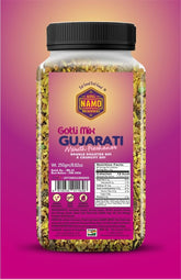 King Namo Mukhwas Gujarati Mix boîte – rafraîchissement après repas et croquant délicieux.