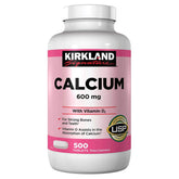 Kirkland Calcium 600 mg avec D3 dans une bouteille, soutien quotidien des os