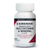 Kirkman Advanced Multivitamine, bouteille et capsules, soutien nutritionnel quotidien
