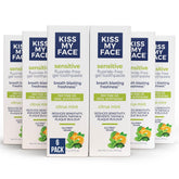 Kiss My Face dentifrice gel citron menthe fraîcheur durable pour dents sensibles