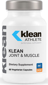 Klean Athlete Joint & Muscle, vue avant de la bouteille, soutien potentiel des articulations.