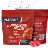 Klerpath L-Arginine Plus, bouteille framboise, favorise la circulation.