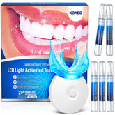 KOAEO kit blanchiment dents LED pour un sourire plus blanc et durable.